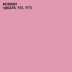 #E099B1 - Wewak Color Image