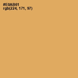 #E0AB61 - Porsche Color Image