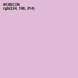 #E0BCD6 - Cupid Color Image
