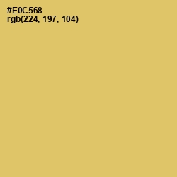 #E0C568 - Rob Roy Color Image