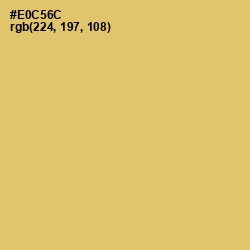 #E0C56C - Rob Roy Color Image