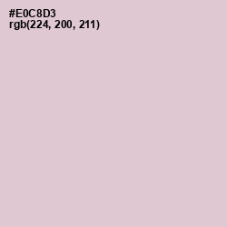 #E0C8D3 - Melanie Color Image