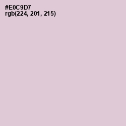 #E0C9D7 - Melanie Color Image
