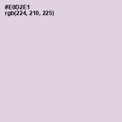 #E0D2E1 - Snuff Color Image