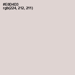 #E0D4D3 - Bizarre Color Image