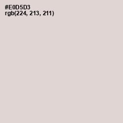 #E0D5D3 - Bizarre Color Image