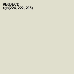 #E0DECD - Almond Color Image