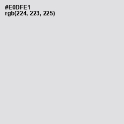 #E0DFE1 - Snuff Color Image