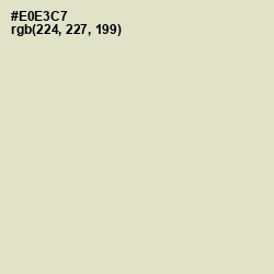 #E0E3C7 - Aths Special Color Image