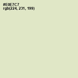 #E0E7C7 - Aths Special Color Image