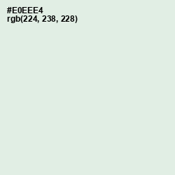 #E0EEE4 - Gray Nurse Color Image