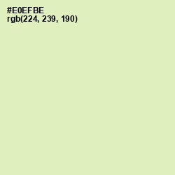 #E0EFBE - Fall Green Color Image
