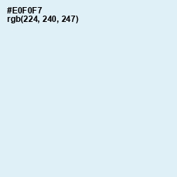 #E0F0F7 - Polar Color Image