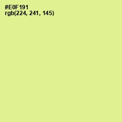 #E0F191 - Jonquil Color Image
