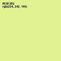 #E0F292 - Jonquil Color Image
