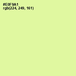 #E0F9A1 - Tidal Color Image