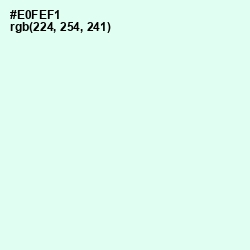 #E0FEF1 - Polar Color Image