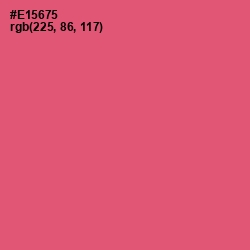 #E15675 - Mandy Color Image