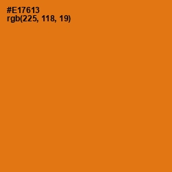 #E17613 - Tango Color Image