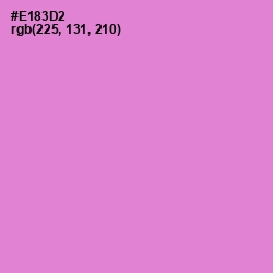 #E183D2 - Shocking Color Image