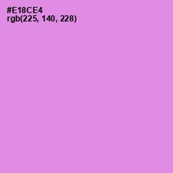 #E18CE4 - Lavender Magenta Color Image