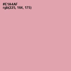 #E1A4AF - Shilo Color Image