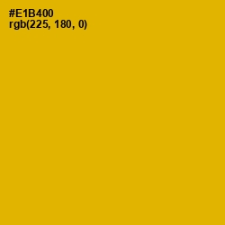 #E1B400 - Corn Color Image