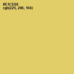 #E1CE68 - Rob Roy Color Image