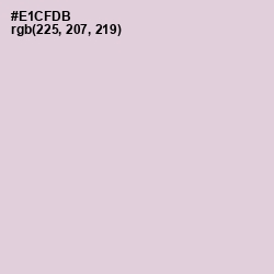 #E1CFDB - Twilight Color Image