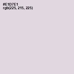 #E1D7E1 - Snuff Color Image