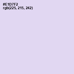 #E1D7F2 - Snuff Color Image