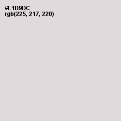 #E1D9DC - Bizarre Color Image