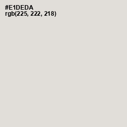 #E1DEDA - Bizarre Color Image