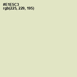 #E1E5C3 - Aths Special Color Image