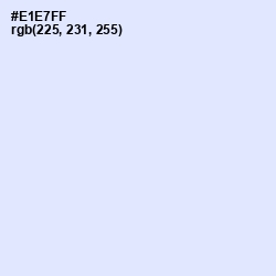 #E1E7FF - Blue Chalk Color Image