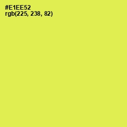 #E1EE52 - Starship Color Image