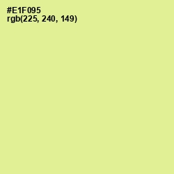 #E1F095 - Jonquil Color Image