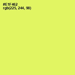 #E1F462 - Canary Color Image