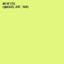 #E1F77E - Manz Color Image