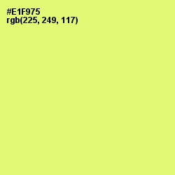 #E1F975 - Manz Color Image