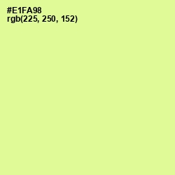 #E1FA98 - Jonquil Color Image