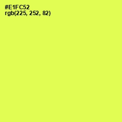 #E1FC52 - Starship Color Image