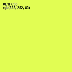 #E1FC53 - Starship Color Image