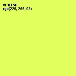 #E1FF5D - Starship Color Image