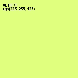 #E1FF7F - Manz Color Image