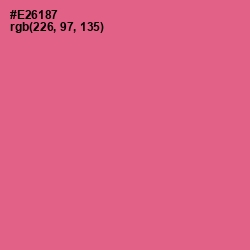 #E26187 - Deep Blush Color Image