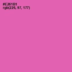 #E261B1 - Hot Pink Color Image