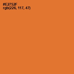 #E2752F - Crusta Color Image