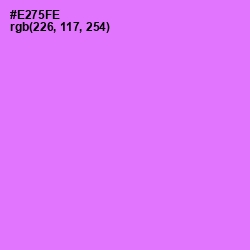 #E275FE - Blush Pink Color Image