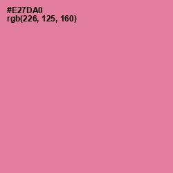 #E27DA0 - Persian Pink Color Image